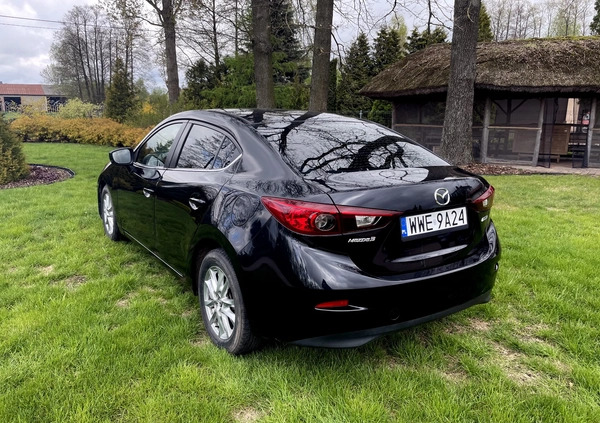 Mazda 3 cena 55999 przebieg: 52700, rok produkcji 2018 z Września małe 79